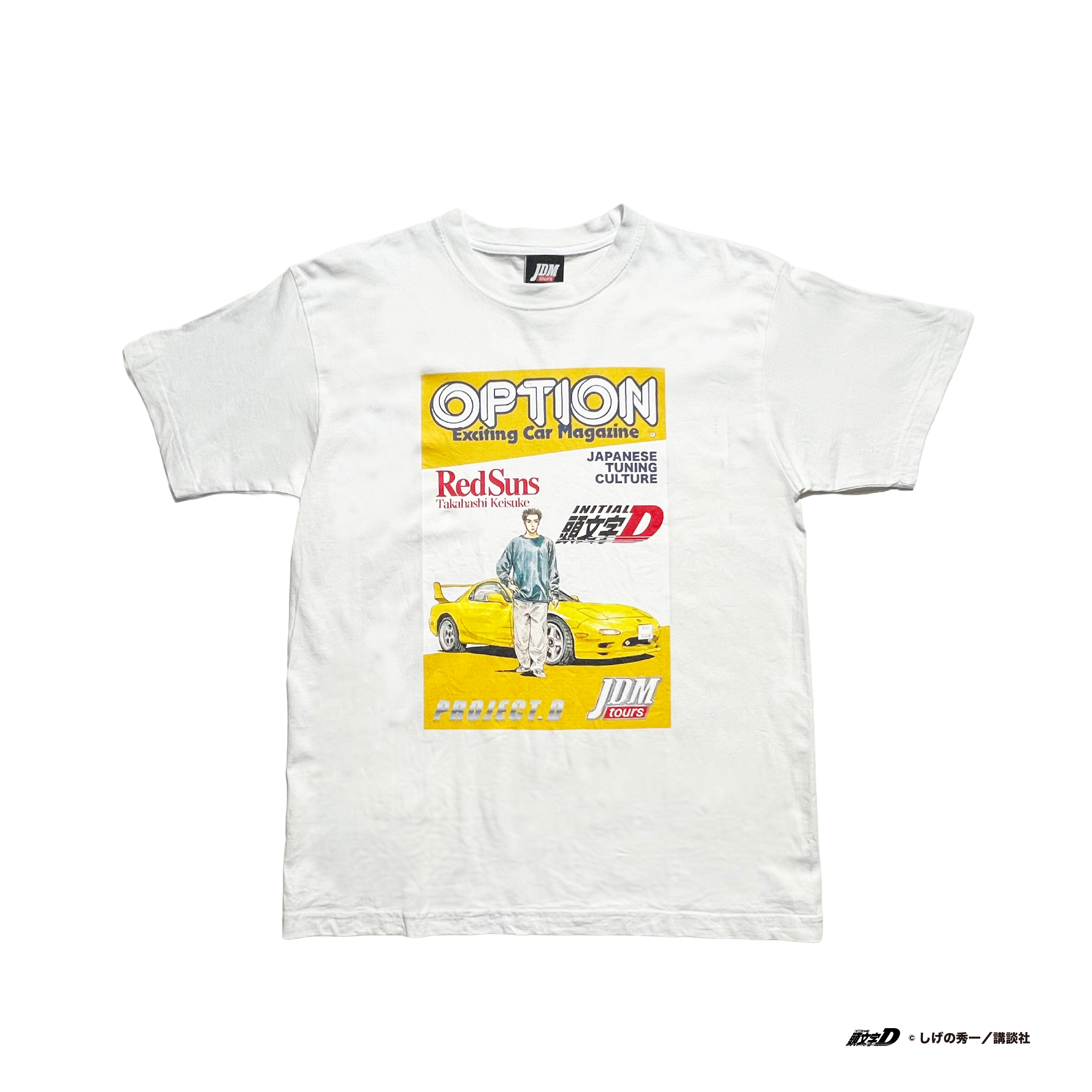 JDMTOURS × OPTION × 頭文字D /TAKAHASHI KEISUKE