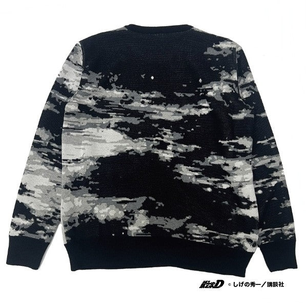 JDMTOURS×INITIAL D Crew Neck Knit