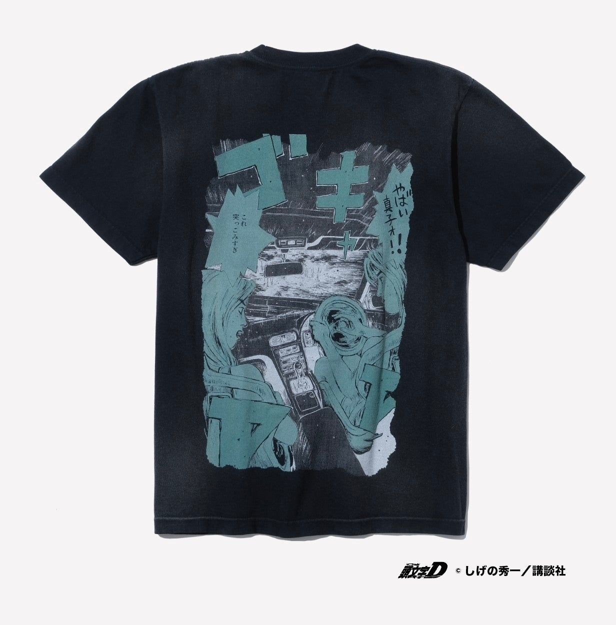 JDMTOURS×頭文字D Tee(Black)