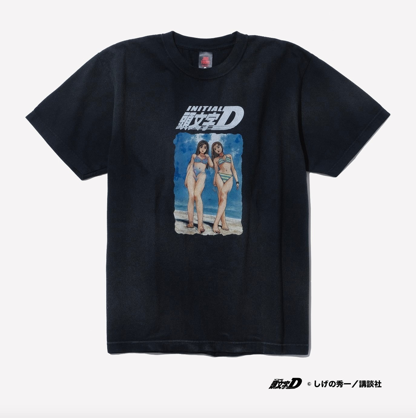 JDMTOURS×頭文字D Tee(Black)