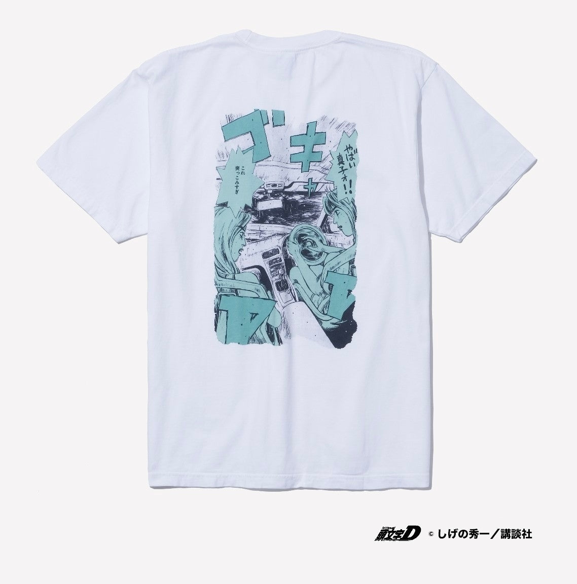 JDMTOURS×頭文字D Tee (White)