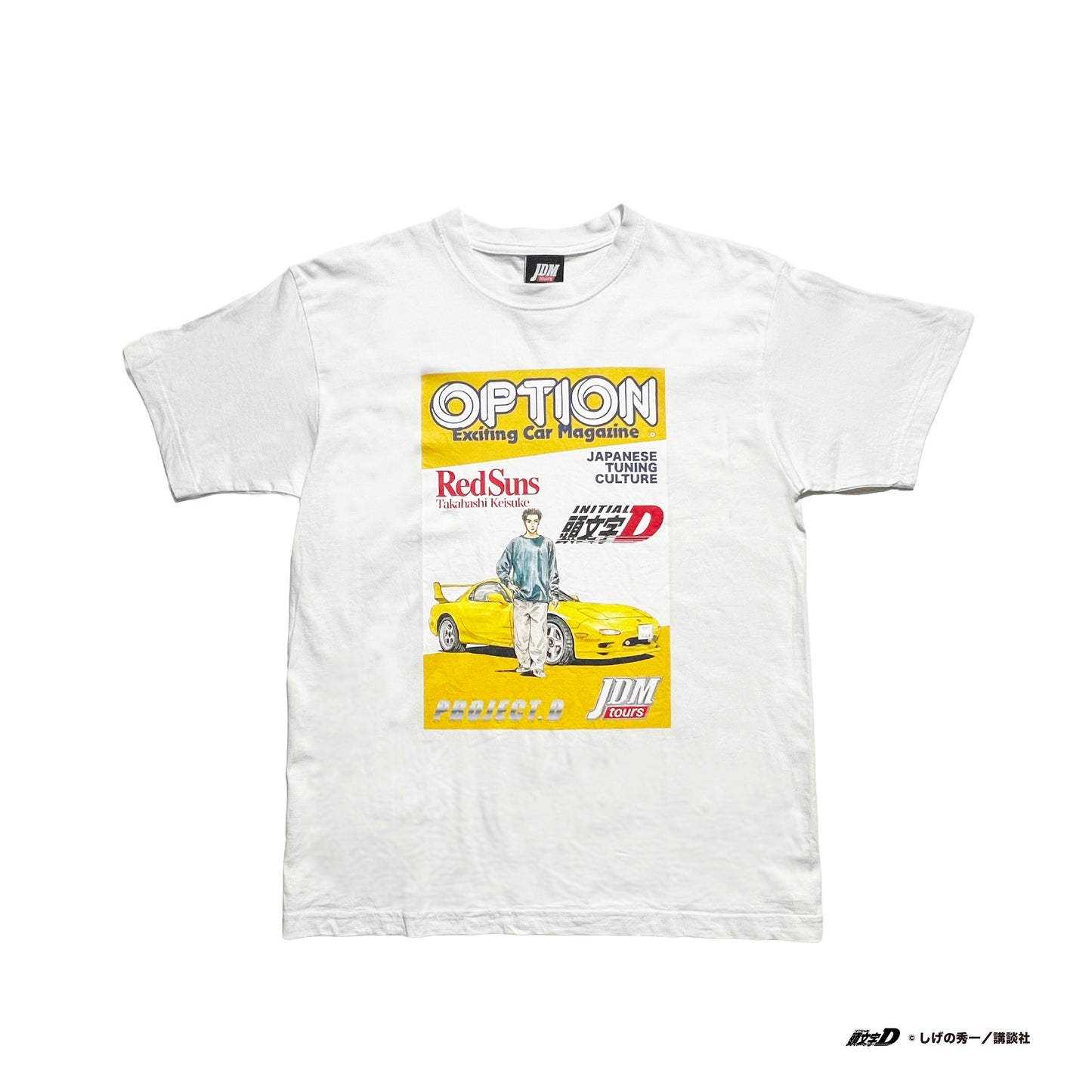 JDMTOURS × OPTION × 頭文字D /TAKAHASHI  KEISUKE