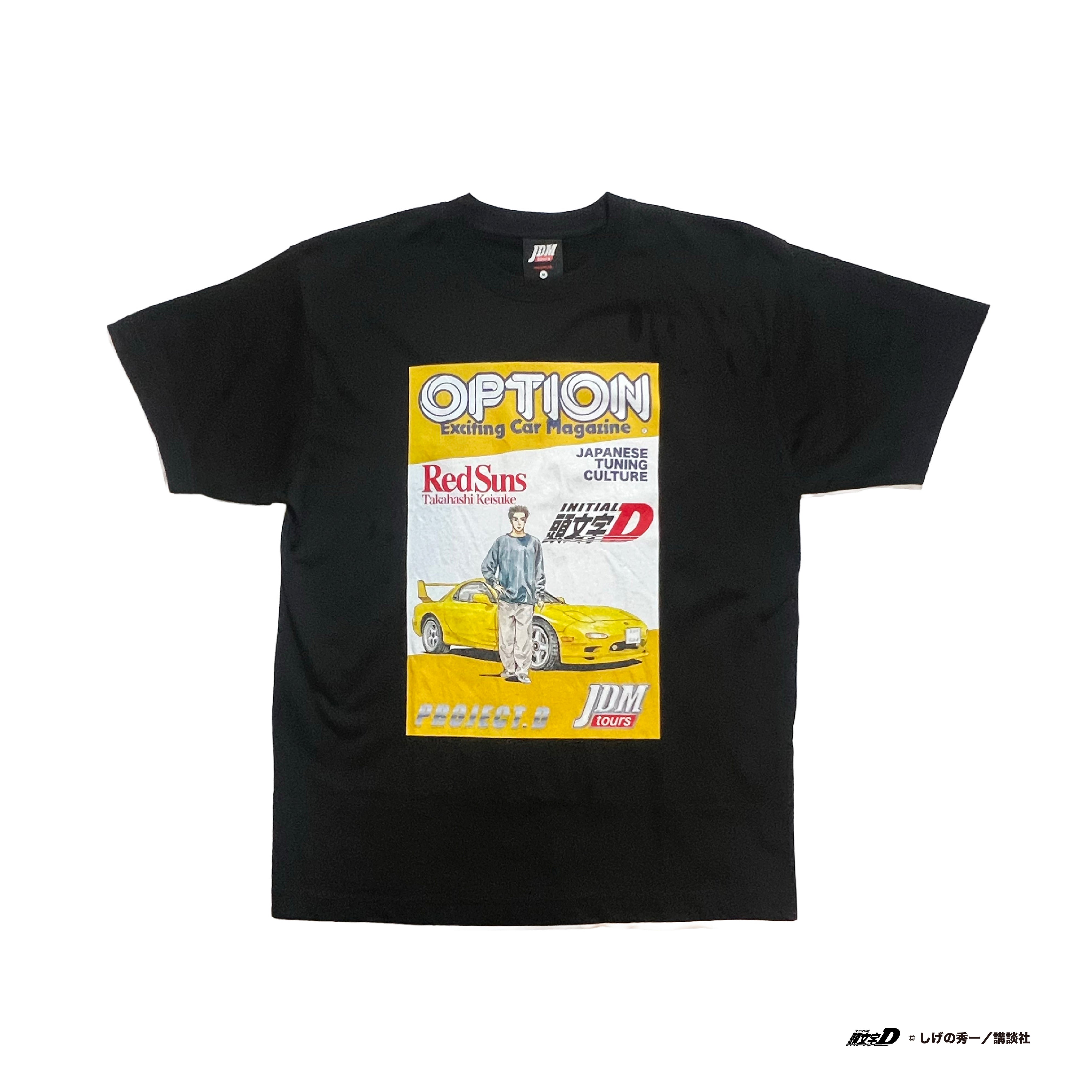JDMTOURS × OPTION × 頭文字D /TAKAHASHI KEISUKE