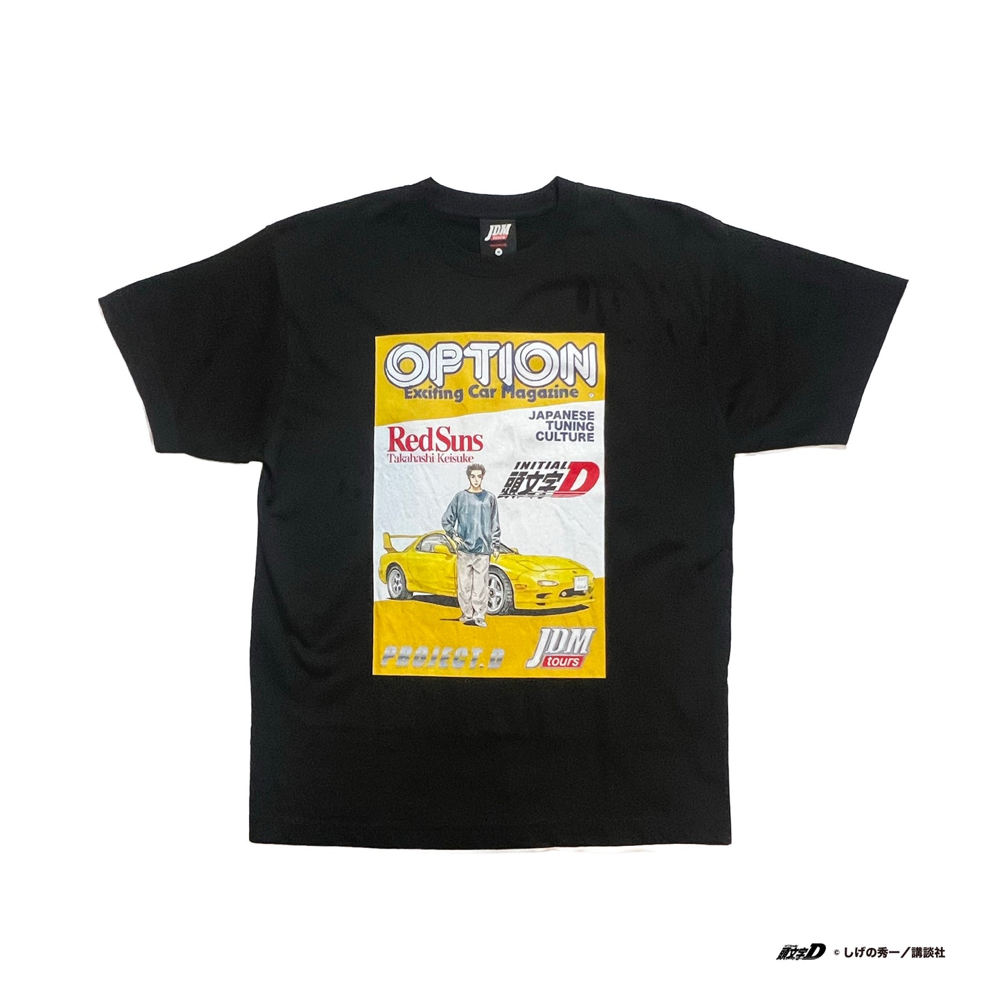 JDMTOURS × OPTION × 頭文字D /TAKAHASHI  KEISUKE