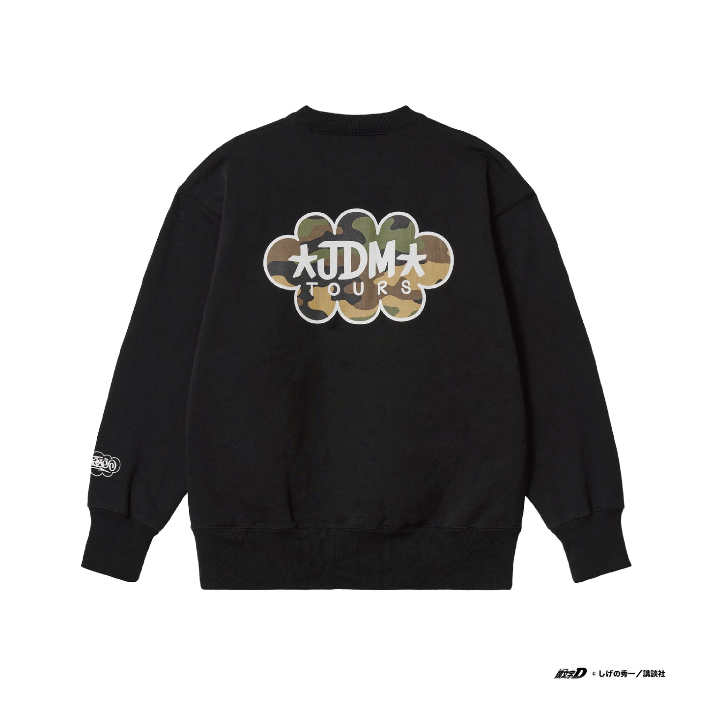 Eric Haze x 頭文字D x JDMTOURS Crewneck Sweatshirt