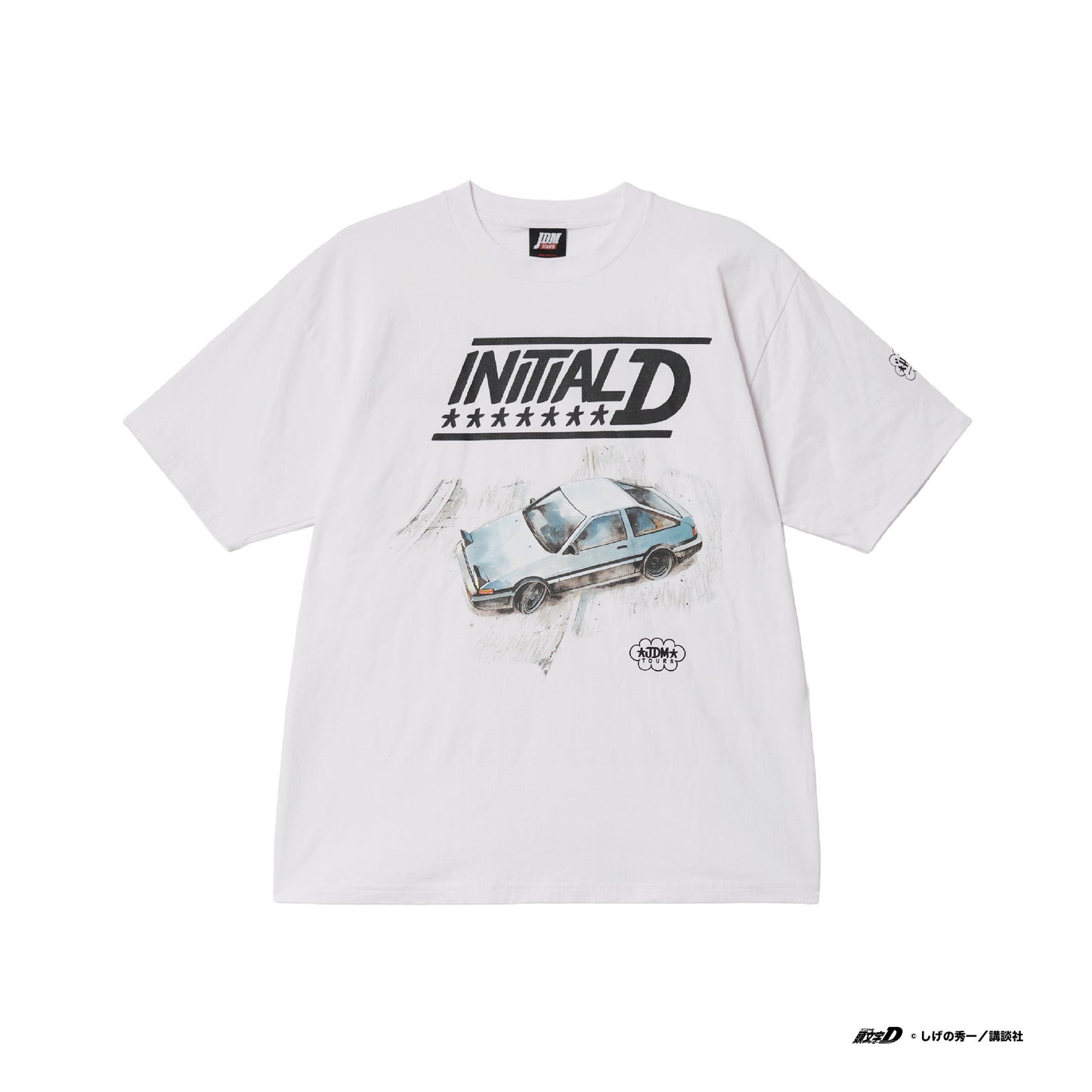 Erick Haze × 頭文字D × JDMTOURS Tee